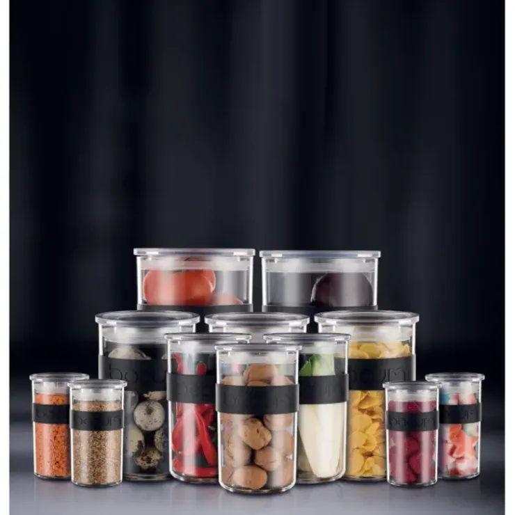 BODUM Bocal Plastique 2 L avec Couvercle (x2) PRESSO Online