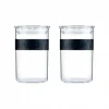BODUM Bocal Plastique 600 ml avec Couvercle (x2) PRESSO Hot