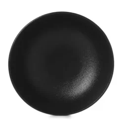 REVOL Bol en Porcelaine Noir 40 cl Adélie Discount