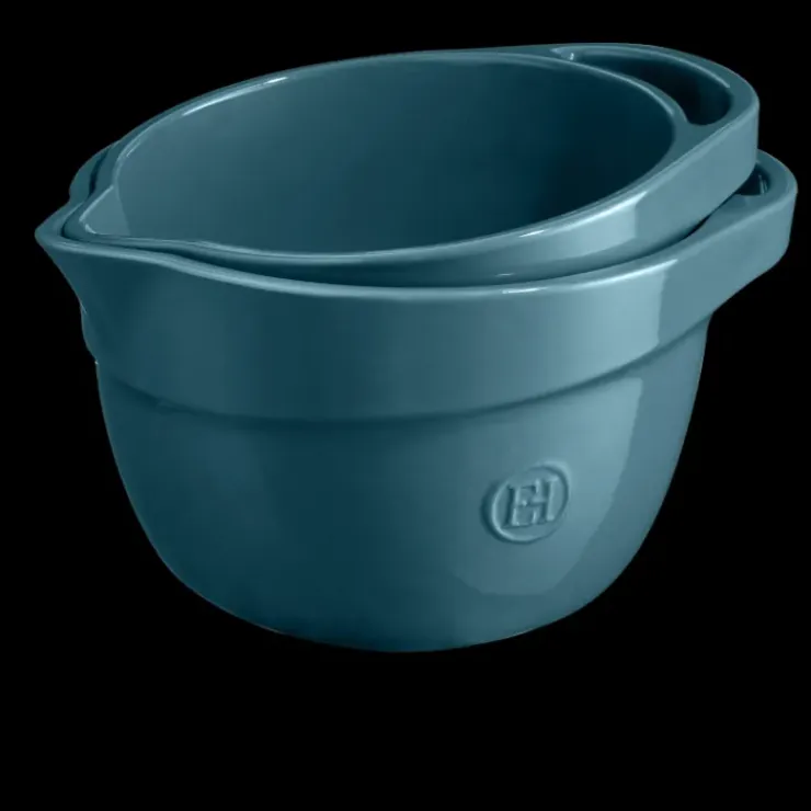 EMILE HENRY Bol Pâtissier en Céramique 2,5 L Feu Doux Hot