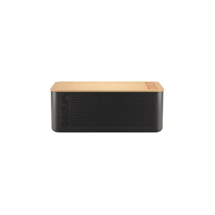 BODUM Boîte à Pain 37.2x23.8 cm Noir BISTRO Outlet