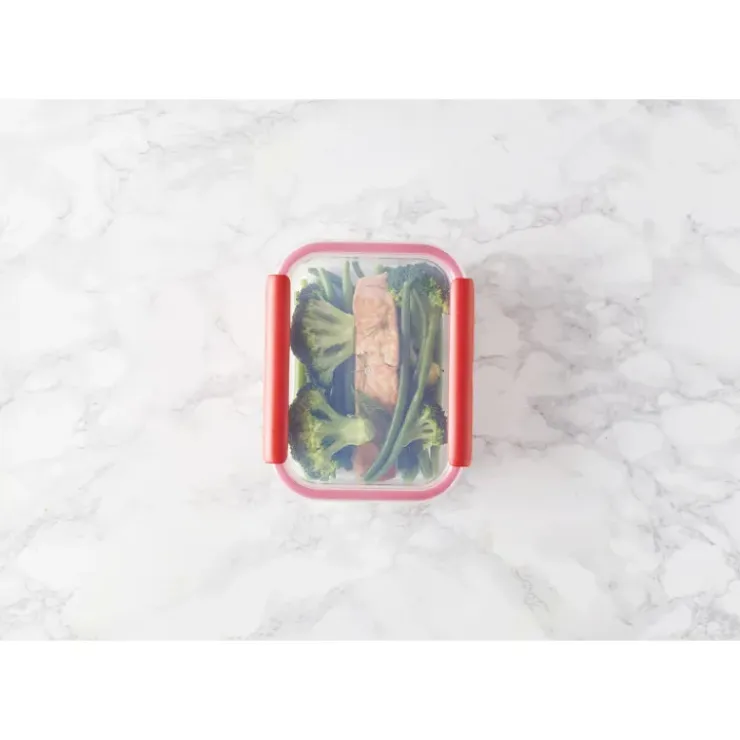 MASTRAD Boîte de Conservation Connectée 1,04 L Rouge Stor'eat