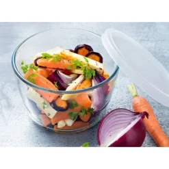 PYREX Boîte de Conservation en Verre Ronde 15 cm 1,1 L Cook & Store Online