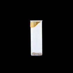 PEBBLY Boîte de Conservation en Verre Carré 2,2 L New