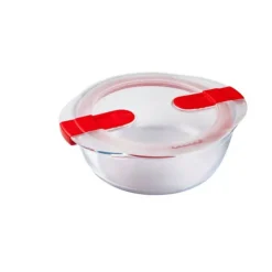 PYREX Boîte de Conservation en Verre Ronde 14 cm 0,35 L Cook & Heat Best