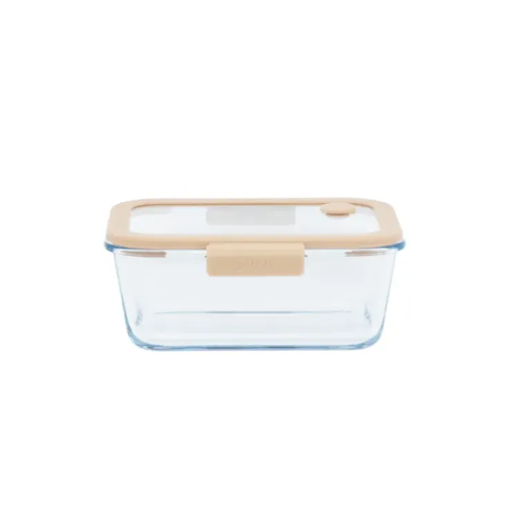 PEBBLY Boîte de Conservation en Verre Sous-Vide 800 ml