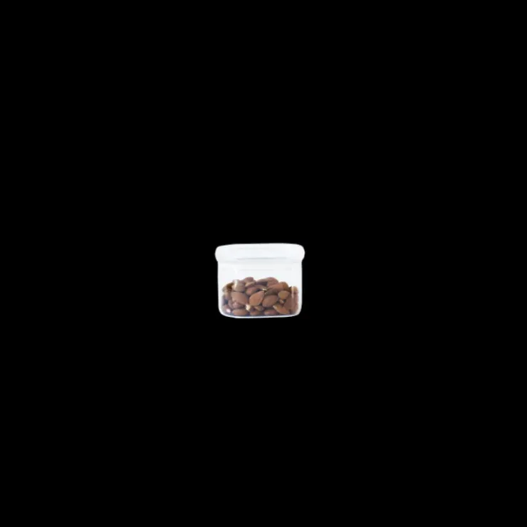 PEBBLY Boîte de Conservation en Verre Carré 500 ml Discount