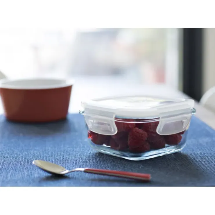 PEBBLY Boîte de Conservation en Verre Rectangle 400 ml Sale