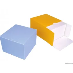 MALLARD FERRIERE Boîte Isotherme Carré 20 cm Jaune (x25) Online