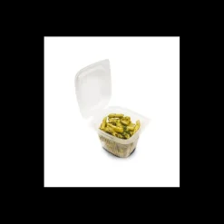 CUISINEADDICT Boîte Plastique avec Couvercle 750 ml 14,2 x 12,3 cm x H 10,5 cm (x50) Ondipack