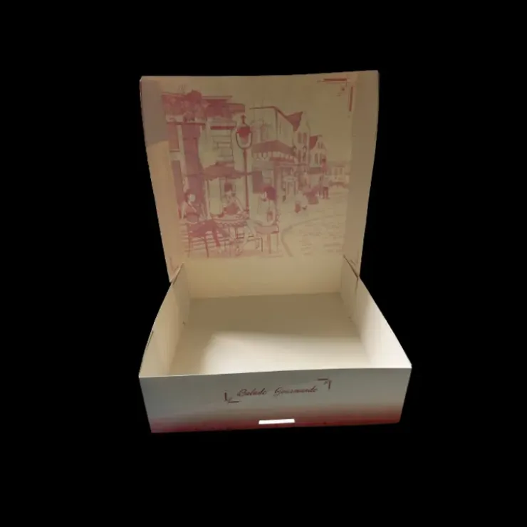 CUISINEADDICT Boîte pâtissière Balade Gourmande - 28 x H 8 cm - (x50) Best