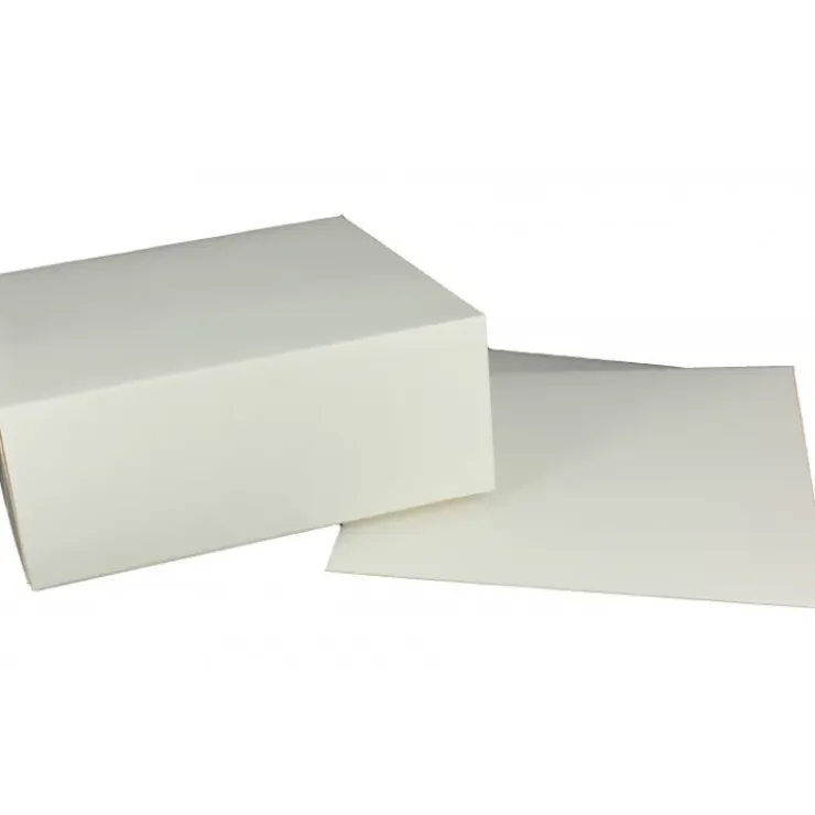 CUISINEADDICT Boîte pâtissière blanche - 23 x H 5 cm - (x50) Clearance