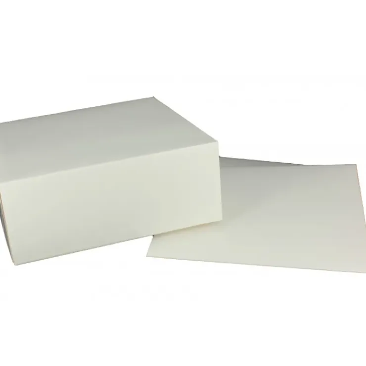 CUISINEADDICT Boîte pâtissière blanche - 18 x H 5 cm - (x50) Outlet