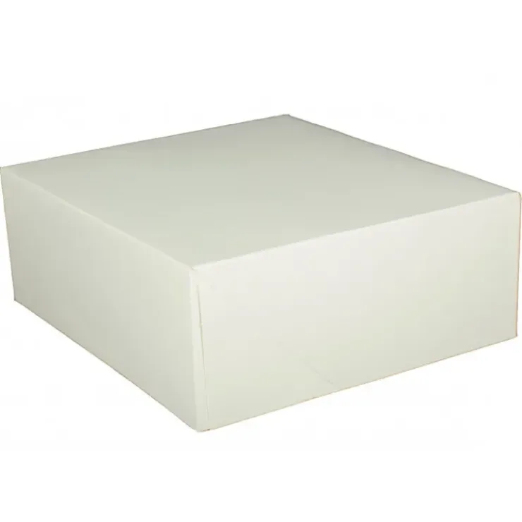 CUISINEADDICT Boîte pâtissière blanche - 25 x H 8 cm - (x50) Online