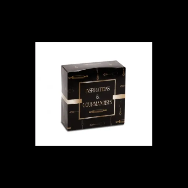 CUISINEADDICT Boîte pâtissière Inspirations et Gourmandises - 18 x H 8 cm - (x50) Hot