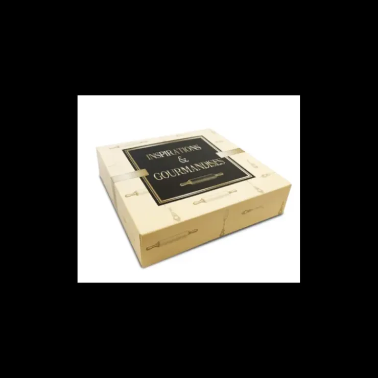 CUISINEADDICT Boîte pâtissière Inspirations et Gourmandises - 26 x H 5 cm - (x50) Online