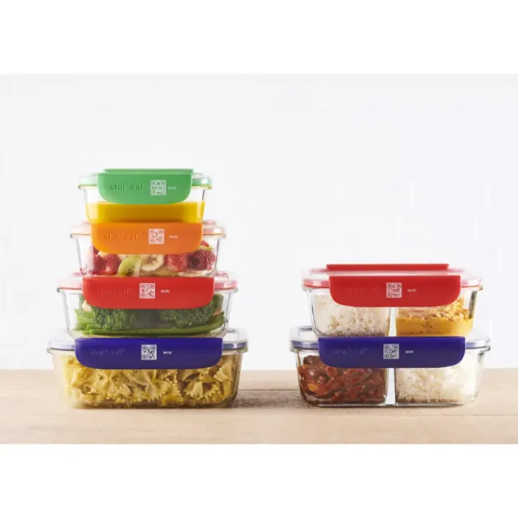 MASTRAD Boîtes de Conservation Connectées Stor'eat (x3)
