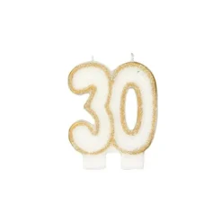 GATODECO Bougie Anniversaire 30 ans Gatodéco Discount