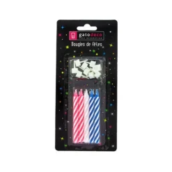 GATODECO Bougies Assorties (x6) Gatodéco New