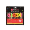 GATODECO Bougies Chiffres sur Piques Assorties (x10) Gatodéco Outlet