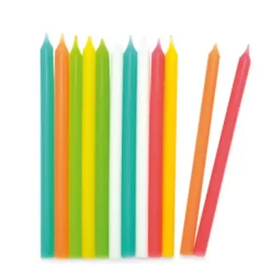 SCRAPCOOKING Bougies Longues Multicolore 12 cm (x12) Clearance
