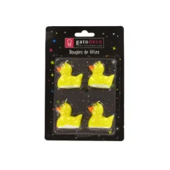 GATODECO Bougies Petits Canards (x4) Gatodéco Best