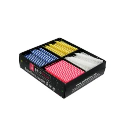 GATODECO Bougies Torsadées Fines Assorties (x250) Gatodéco Outlet