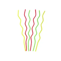GATODECO Bougies Zig-Zag Multicolores (x6) Gatodéco Best