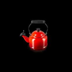 LE CREUSET Bouilloire Demi 1,1 L Cerise Sale