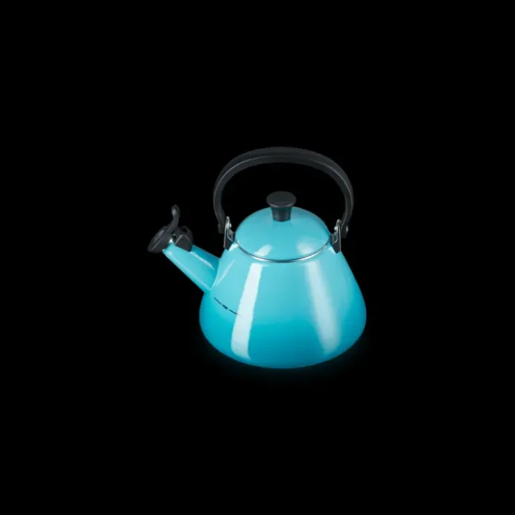 LE CREUSET Bouilloire Kone 1,6 L Bleu Caraïbes