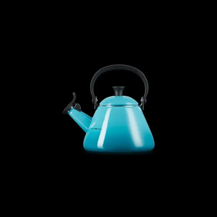 LE CREUSET Bouilloire Kone 1,6 L Bleu Caraïbes