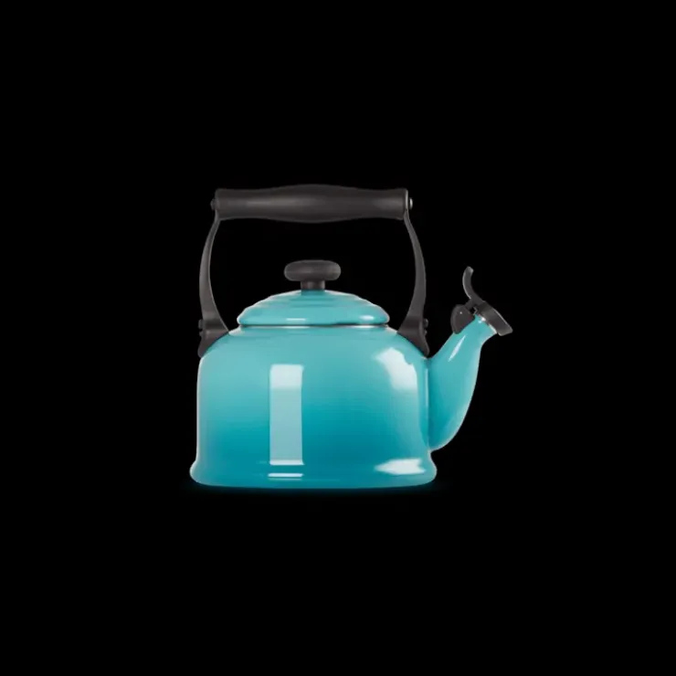LE CREUSET Bouilloire Tradition 2,1 L Bleu Caraïbes Clearance