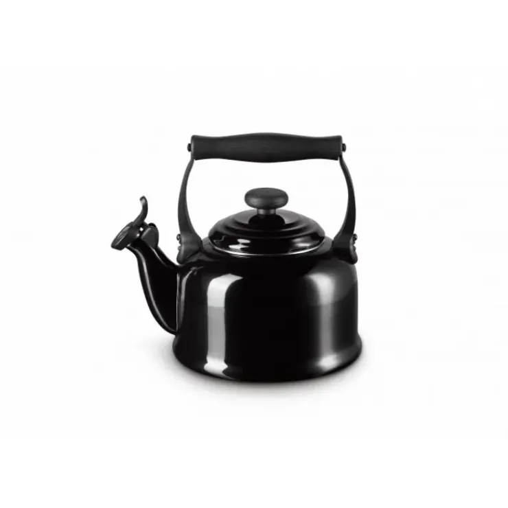 LE CREUSET Bouilloire Tradition 2,1 L Noir Ébène Clearance
