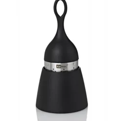 ADHOC Boule à Thé avec Support Noir Ø 4 cm x H 12,5 cm Outlet