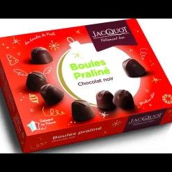 JACQUOT Boules Praliné Chocolat Noir 1 kg Discount