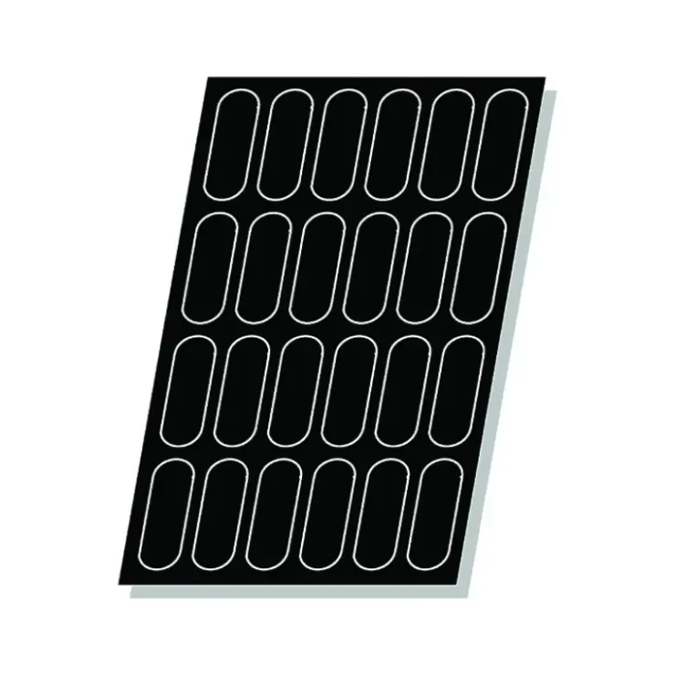 FLEXIPAN Brioches longues (ovales) - Moule silicone Best