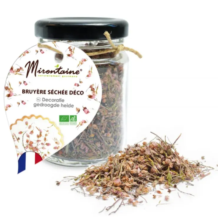 MIRONTAINE Bruyère Fleurs Séchées Comestibles Bio 11 g Discount
