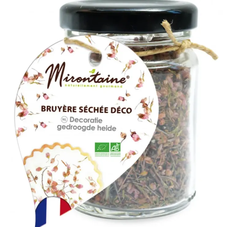 MIRONTAINE Bruyère Fleurs Séchées Comestibles Bio 11 g Discount