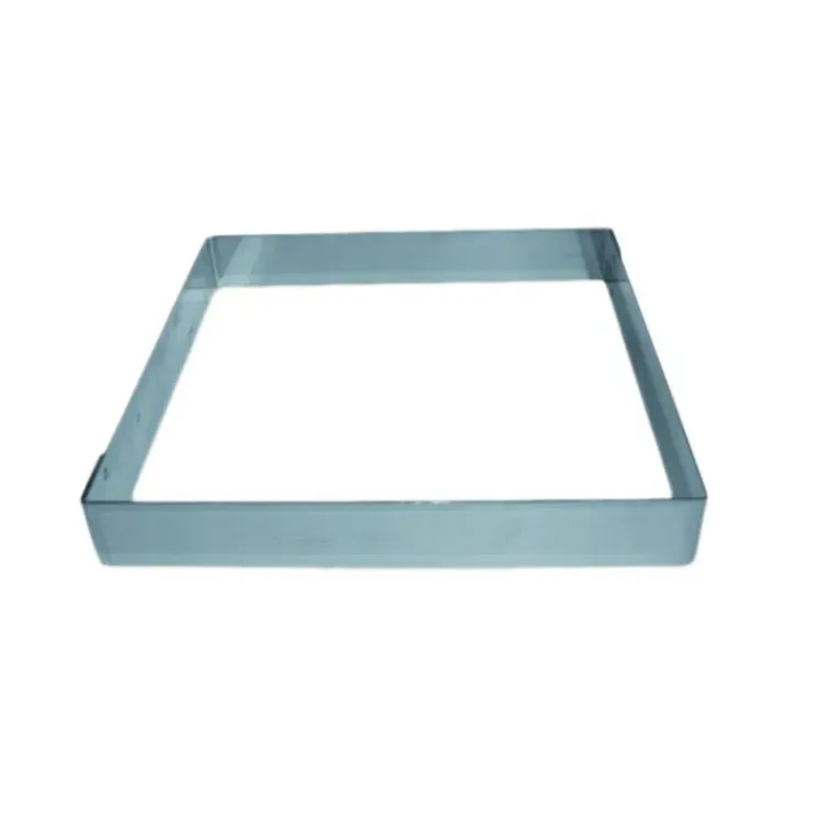 MALLARD FERRIERE Cadre à Entremets Inox 26 x 26 cm x H 3,5 cm Mallard Best