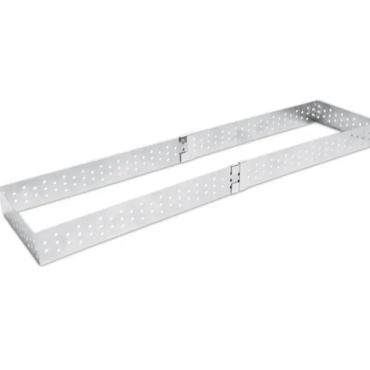 SCRAPCOOKING Cadre à Tarte Rectangle Extensible Perforé 22 à 42 cm Clearance