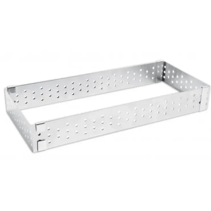 SCRAPCOOKING Cadre à Tarte Rectangle Extensible Perforé 22 à 42 cm Clearance
