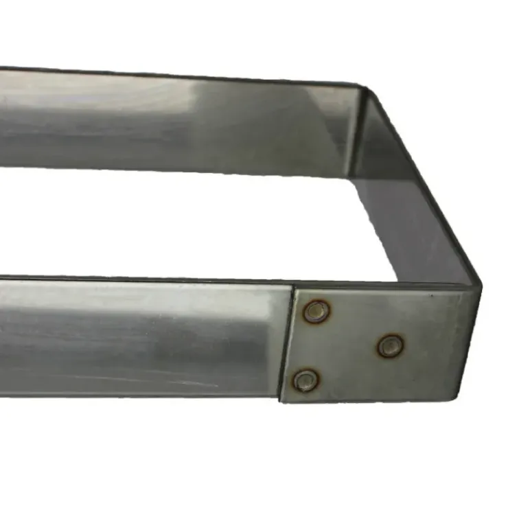 MALLARD FERRIERE Cadre Rectangle Inox 57 x 11 cm x H 3 cm Mallard