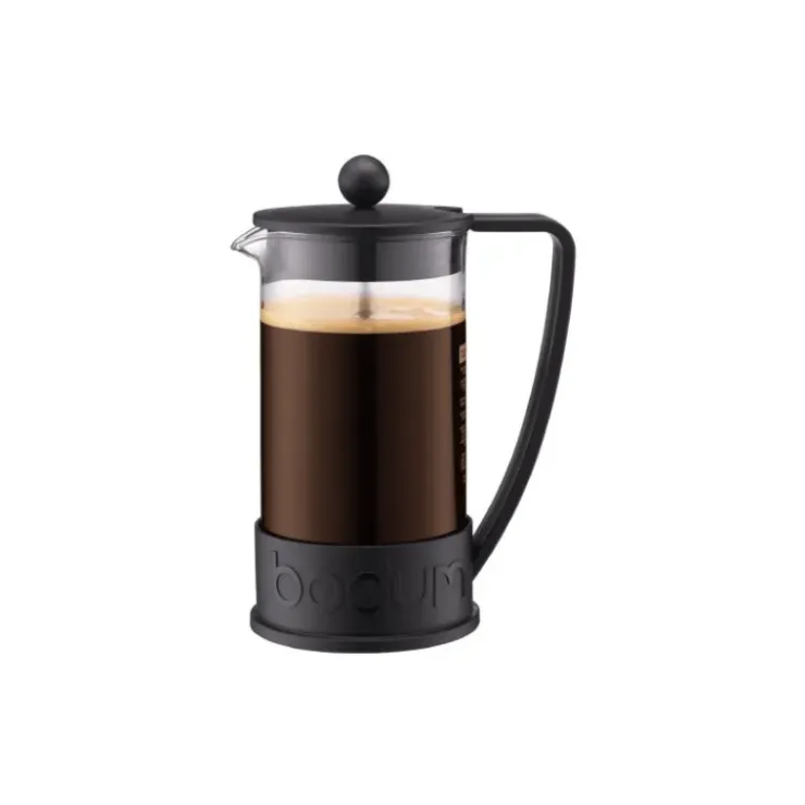 BODUM Cafetière à Piston Brazil 8 tasses 1L - Noir Discount