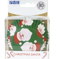 PME Caissette cupcake Père Noël x30 Online