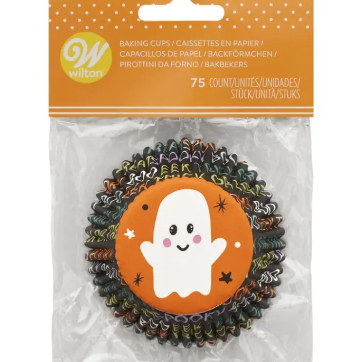 WILTON Caissettes Cupcakes Fantôme Halloween (x75) Best