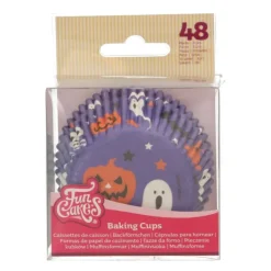 FUNCAKES Caissettes Cupcakes Violettes Halloween (x48) Sale