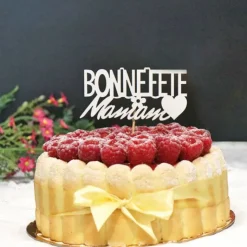 PATISDECOR Cake Topper Bonne Fête Maman sur Pic (x30) Patisdécor New