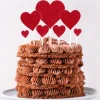 PATISDECOR Cake Topper Cœurs Rouges (x7) Patisdécor Online