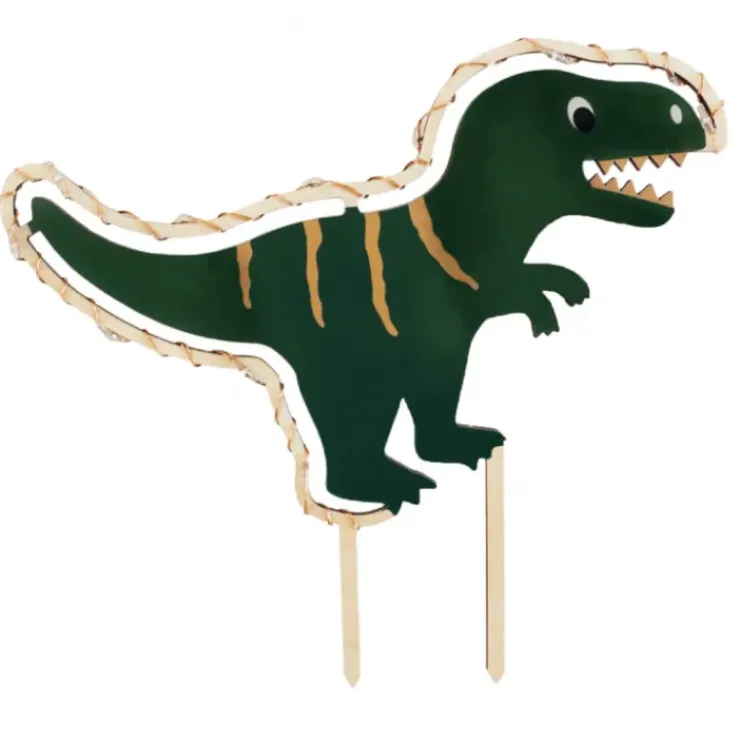 SCRAPCOOKING Cake Topper Dinosaure Led