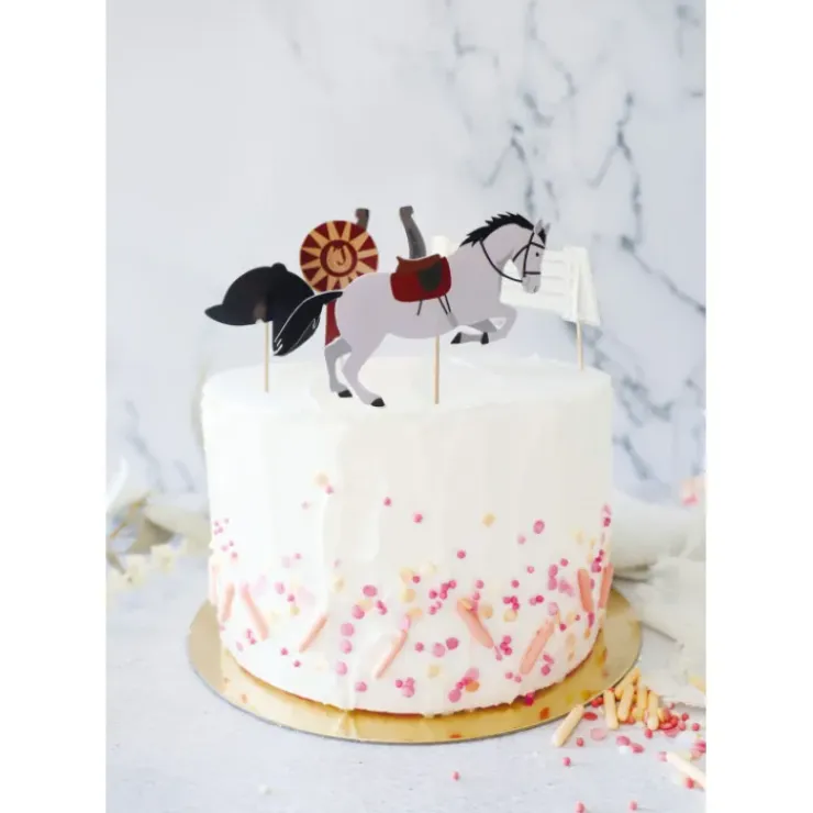 SCRAPCOOKING Cake Topper Équitation Online